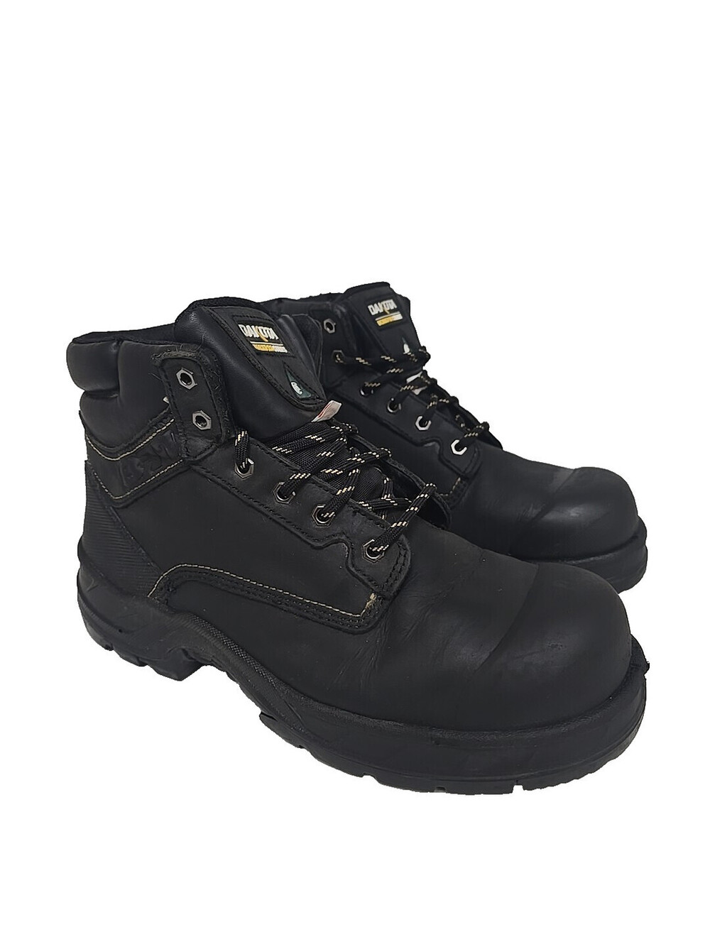 Dakota Men's 6'' 877 Steel Toe Steel Plate Work Boots Black Size 11M